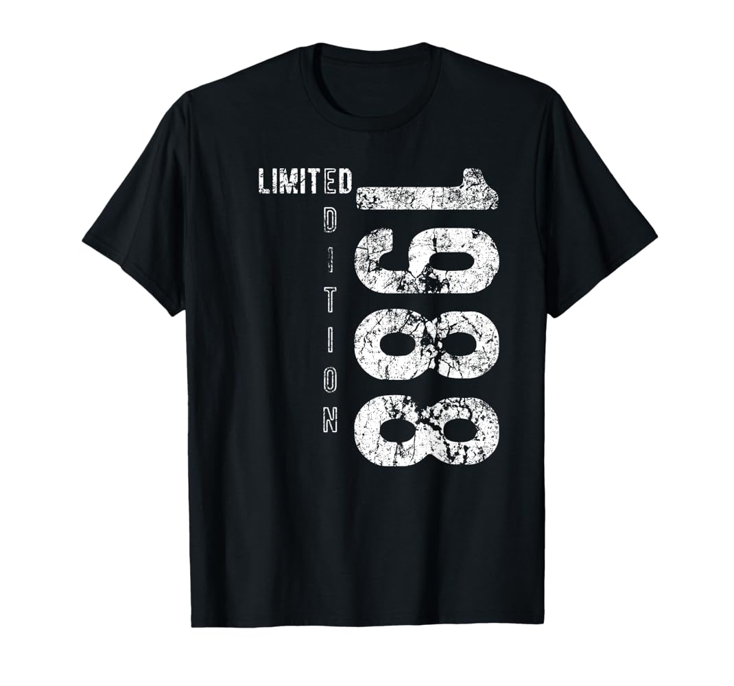 Amazon.com: Limited Edition 1988 Birthday Born 1988 Born in